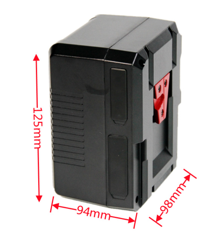 Profession Design V port lithium LED fill light V lock battery for Video Camera Camcorder