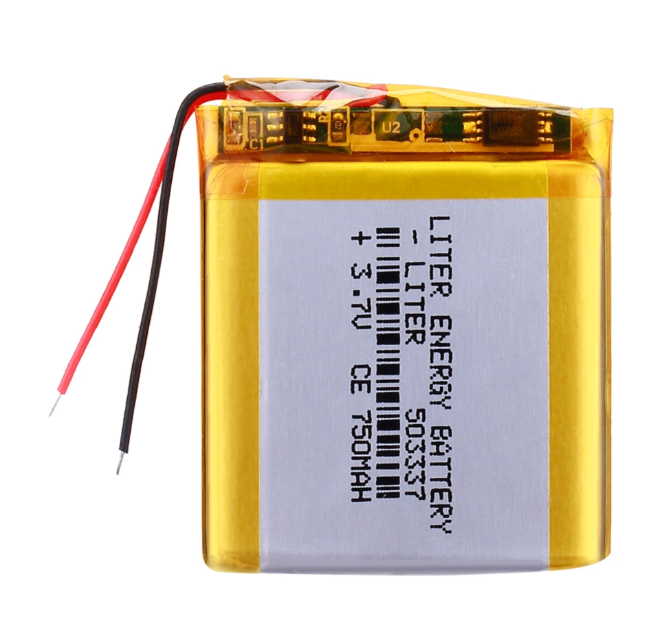 Battery factory 3.7V 750mAh 503337 503540 Liter energy battery Polymer lithium ion battery for mp3 mp4 smart watch