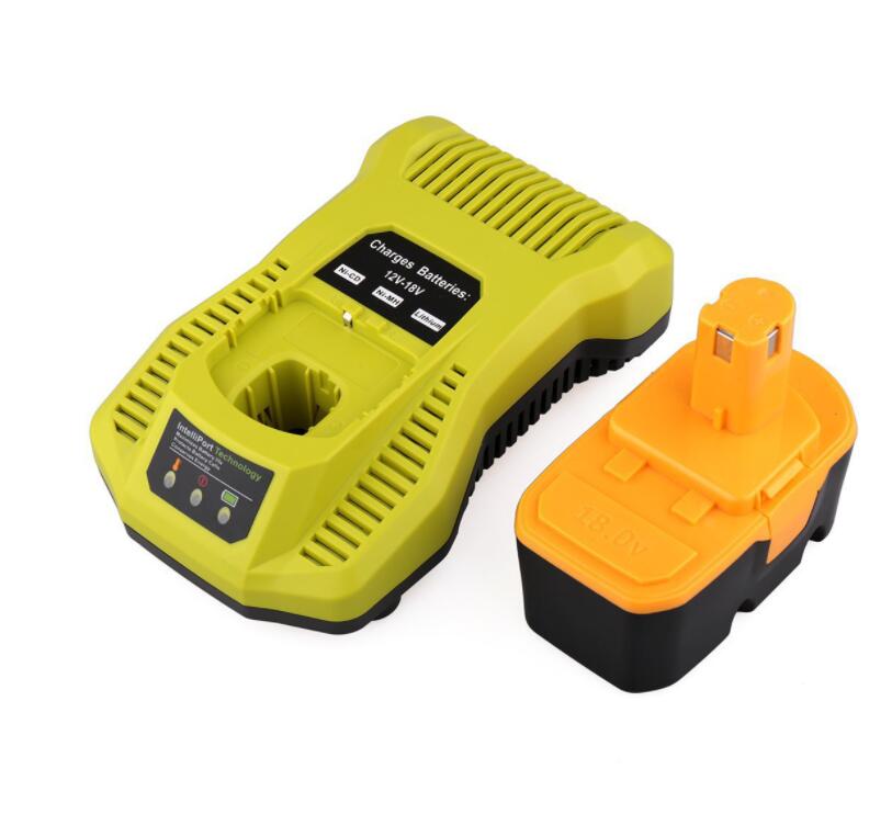 Replace Ryobi P117 P108 charger 12v-18v lithium battery nickel battery universal charger power tool battery charger