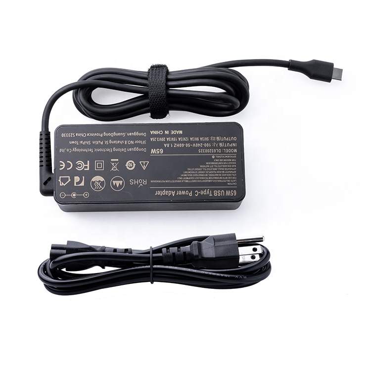 High quality power Supply 65W 20V 3.25A Type C USB C ac dc laptop Power adapter