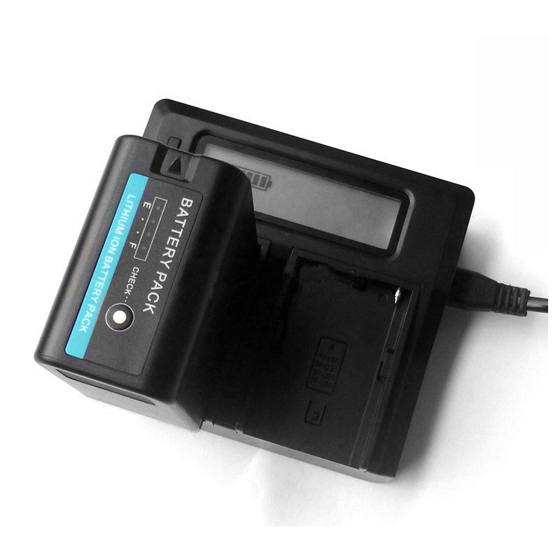 Replacement LCD Dual Digital Battery Charger BC-U2 Dual-Channel for Sony BP-U30 BP-U60 & BP-U90 XDCAM EX Camcorder Batteries