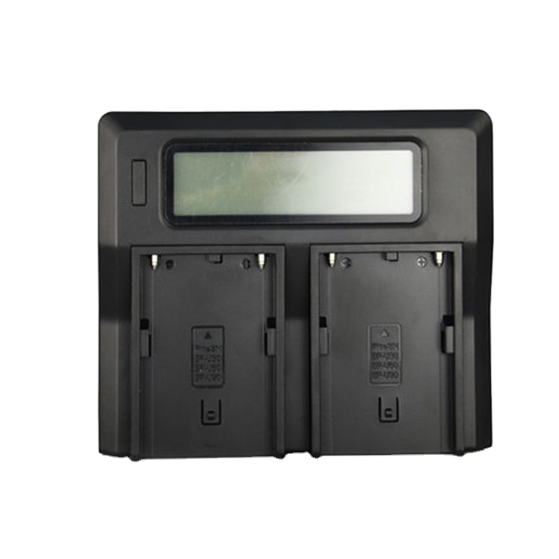 Replacement LCD Dual Digital Battery Charger BC-U2 Dual-Channel for Sony BP-U30 BP-U60 & BP-U90 XDCAM EX Camcorder Batteries