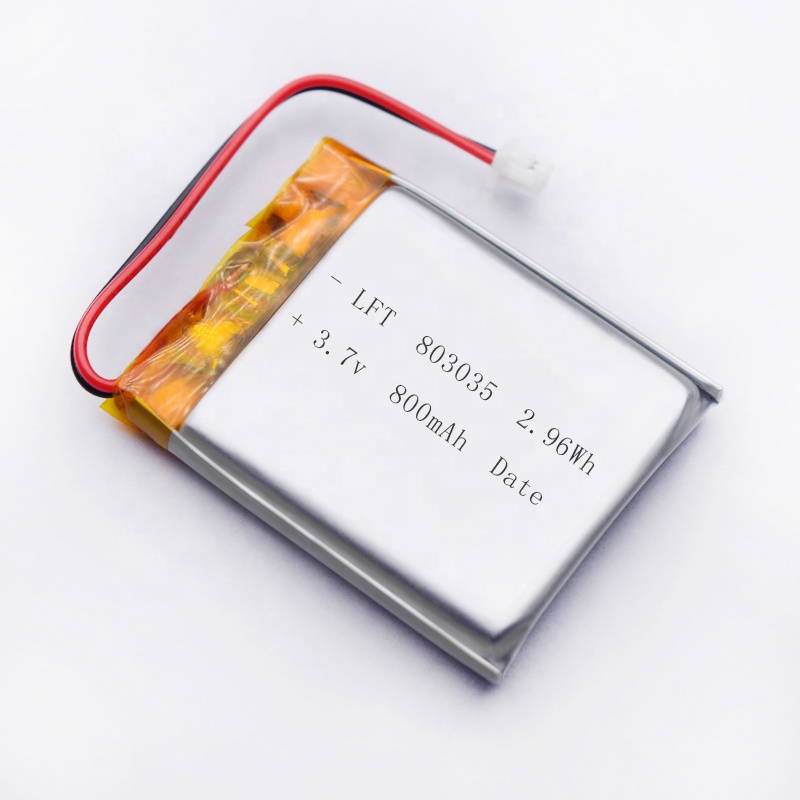 Rechargeable battery 3.7V 800mAh 803035 603035 503035 403035 103035 li-polymer for GPS PSP handset MID Powebank PAD PDA