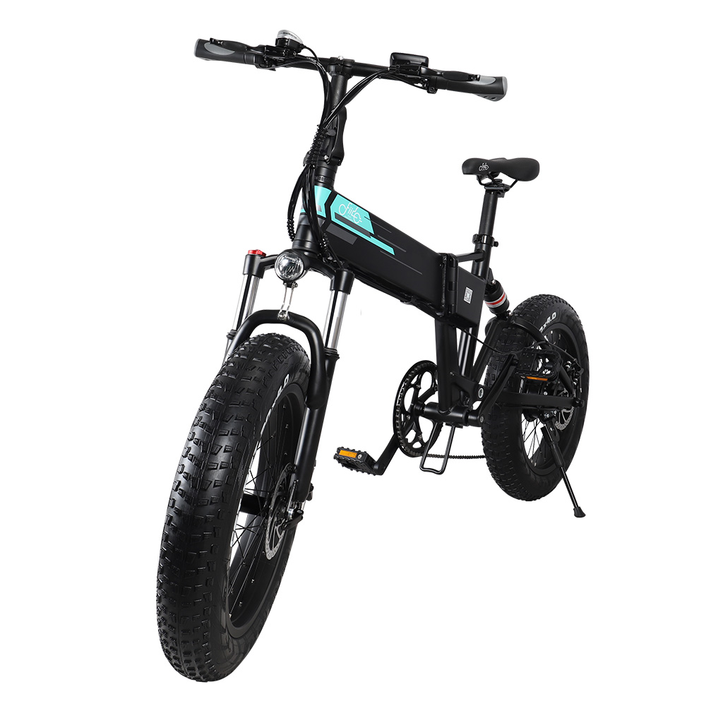 20 Inch Folding Electric Bike 500W Mountain e-Bike 48V 12.8Ah Beach Snow Electric Bicycle