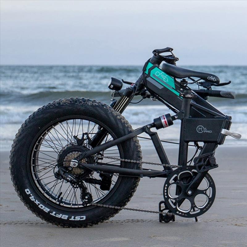 20 Inch Folding Electric Bike 500W Mountain e-Bike 48V 12.8Ah Beach Snow Electric Bicycle