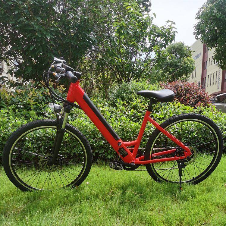 26/27.5 Inch E-Bike 250W Hidden Battery Electric City Bike