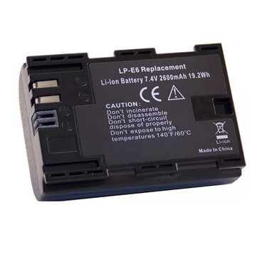 Replacement  Digital SLR camera LP-E6 Battery for Canon EOS 80D 6D 7D 70D 60D 5D Mark III With Charger