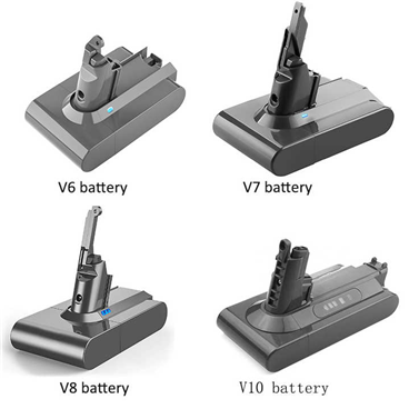 Replacement dyson battery for dyson v6 v7 v8 v10 DC16 DC31 DC35 21.6v vacuum cleaner cordless dyson battery pack case